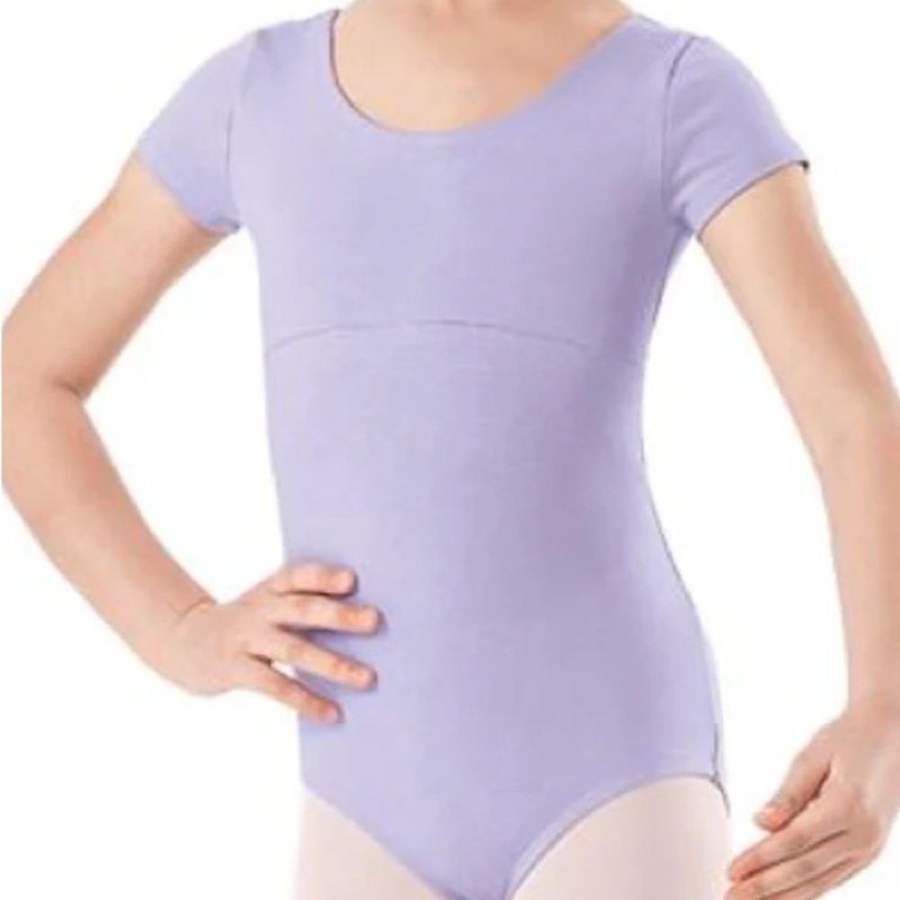 Purple Keyhole Leotard